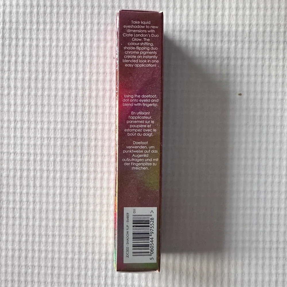 Ciate London Shadow Flip Multi-Chromatic Liquid Eyeshadow Ember MINI 1.2ml NEW